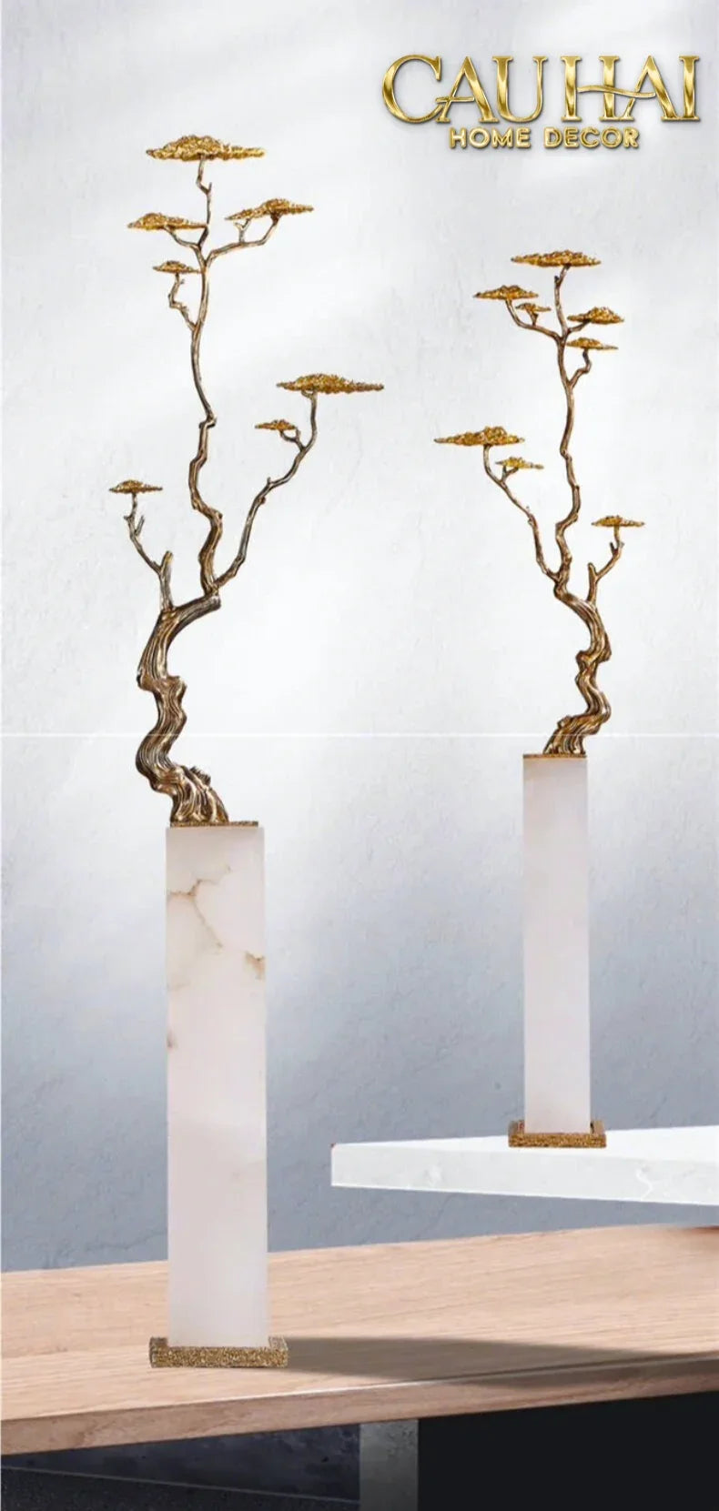Maison Couture - Tượng Đồng Lúa Mì Brasson Épi Doré Amethyst Harvest House H100-TƯỢNG TRANG TRÍ-CẬU HAI HOME DECOR