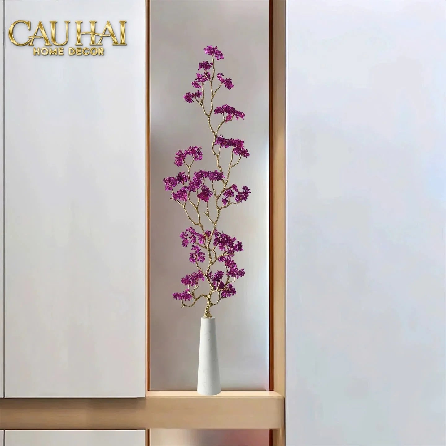 Maison Couture - Tượng Đồng Lúa Mì Brasson Épi Doré Amethyst Harvest House H100-TƯỢNG TRANG TRÍ-CẬU HAI HOME DECOR