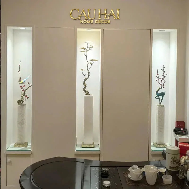 Maison Couture - Tượng Đồng Lúa Mì Brasson Épi Doré Amethyst Harvest House H100-TƯỢNG TRANG TRÍ-CẬU HAI HOME DECOR