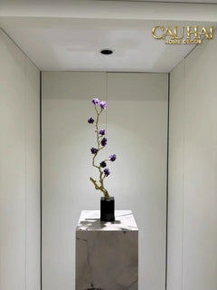 Maison Couture - Tượng Đồng Lúa Mì Brasson Épi Doré Amethyst Harvest House H100-TƯỢNG TRANG TRÍ-CẬU HAI HOME DECOR