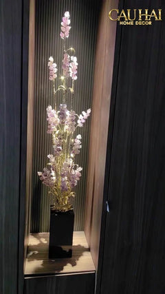 Maison Couture - Tượng Đồng Lúa Mì Brasson Épi Doré Amethyst Harvest House H100-TƯỢNG TRANG TRÍ-CẬU HAI HOME DECOR