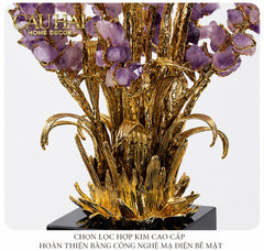 Maison Couture - Tượng Đồng Lúa Mì Brasson Épi Doré Amethyst Harvest House H100-TƯỢNG TRANG TRÍ-CẬU HAI HOME DECOR