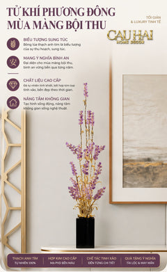 Maison Couture - Tượng Đồng Lúa Mì Brasson Épi Doré Amethyst Harvest House H100-TƯỢNG TRANG TRÍ-CẬU HAI HOME DECOR