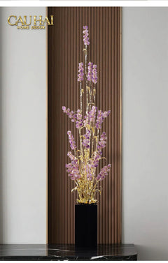 Maison Couture - Tượng Đồng Lúa Mì Brasson Épi Doré Amethyst Harvest House H100-TƯỢNG TRANG TRÍ-CẬU HAI HOME DECOR