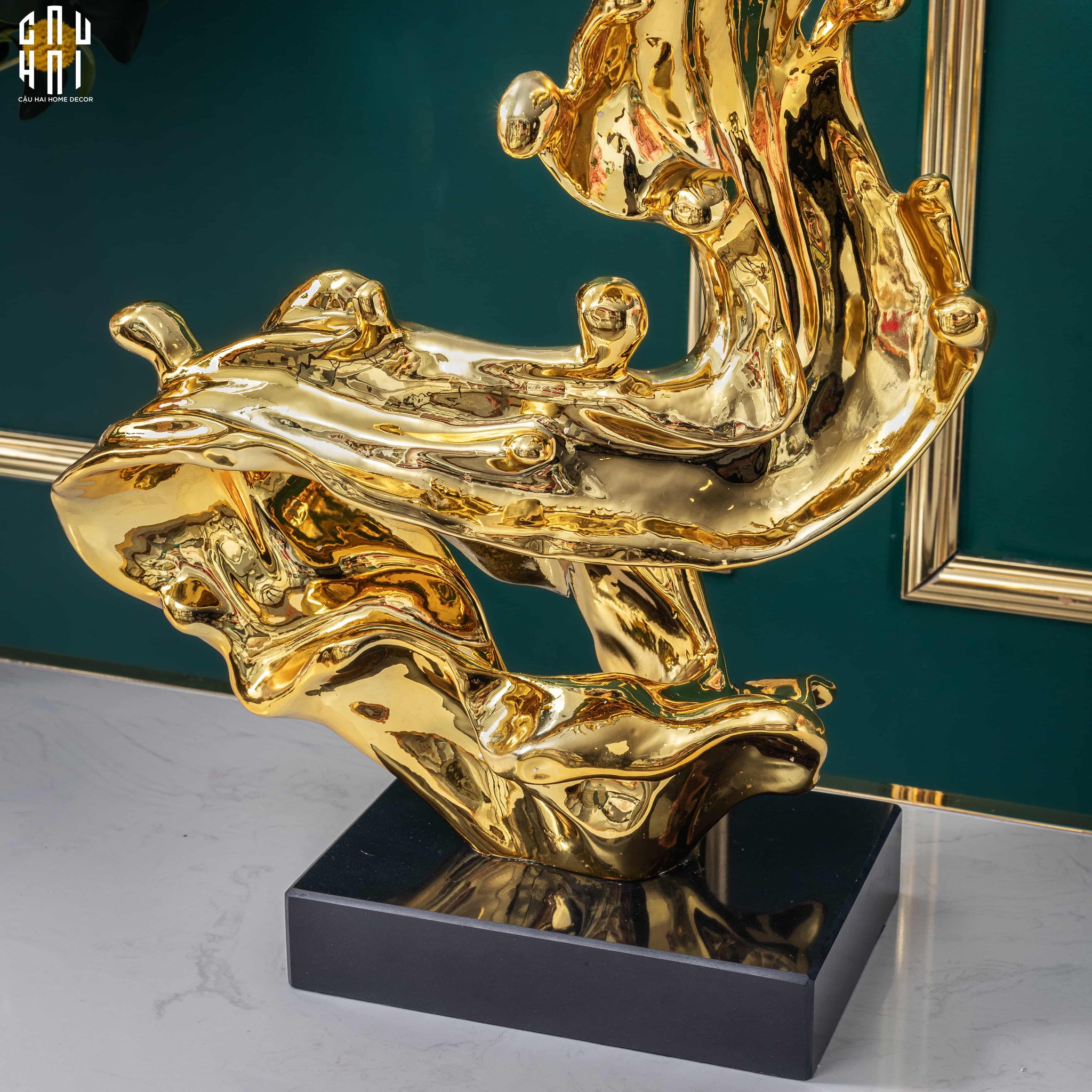 Maison Couture - Tượng Fountain 62 Ss25-TƯỢNG TRANG TRÍ-CẬU HAI HOME DECOR