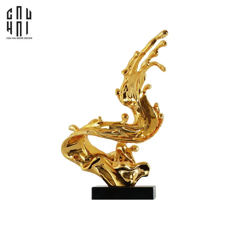 Maison Couture - Tượng Fountain 62 Ss25-TƯỢNG TRANG TRÍ-CẬU HAI HOME DECOR