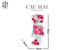 Maison Couture - Tượng Gấu B.Bear Jr 80 Le Fleur-TƯỢNG TRANG TRÍ-CẬU HAI HOME DECOR