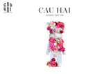 Maison Couture - Tượng Gấu B.Bear Jr 80 Le Fleur-TƯỢNG TRANG TRÍ-CẬU HAI HOME DECOR