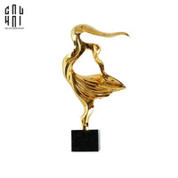 Maison Couture - Tượng Golden Ballet 75 Ss25-TƯỢNG TRANG TRÍ-CẬU HAI HOME DECOR