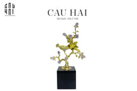 Maison Couture - Tượng Golden Phoenix Amethyst Ss25-TƯỢNG TRANG TRÍ-CẬU HAI HOME DECOR