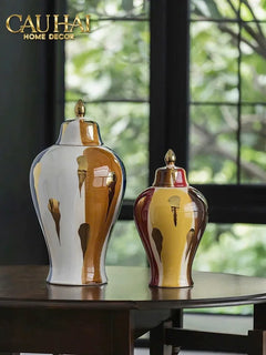 Maison Couture - Tượng Gốm Đầu Ngựa Equine Silhouette Sculpture Layered Painting Glazing H18/H28-TƯỢNG TRANG TRÍ-CẬU HAI HOME DECOR