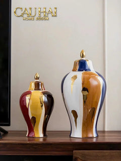 Maison Couture - Tượng Gốm Đầu Ngựa Equine Silhouette Sculpture Layered Painting Glazing H18/H28-TƯỢNG TRANG TRÍ-CẬU HAI HOME DECOR