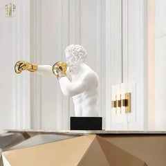 Maison Couture - Tượng Hercules Boxing 33x55x52-TƯỢNG TRANG TRÍ-CẬU HAI HOME DECOR