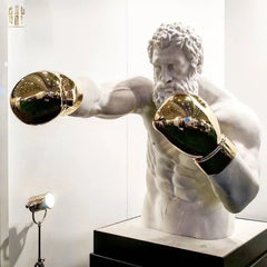 Maison Couture - Tượng Hercules Boxing 33x55x52-TƯỢNG TRANG TRÍ-CẬU HAI HOME DECOR