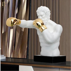 Maison Couture - Tượng Hercules Boxing 33x55x52-TƯỢNG TRANG TRÍ-CẬU HAI HOME DECOR