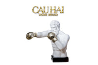 Maison Couture - Tượng Hercules Boxing 33x55x52-TƯỢNG TRANG TRÍ-CẬU HAI HOME DECOR
