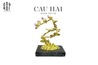 Maison Couture - Tượng Hươu Golden Elk Of Fortune Amethyst-TƯỢNG TRANG TRÍ-CẬU HAI HOME DECOR