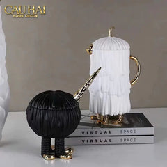 Maison Couture - Tượng Lọ Kẹo L'Object Haas Monsters Touch Dog Canister 17x30-TƯỢNG TRANG TRÍ-CẬU HAI HOME DECOR