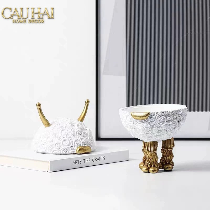 Maison Couture - Tượng Lọ Kẹo L'Object Haas Monsters Touch Dog Canister 17x30-TƯỢNG TRANG TRÍ-CẬU HAI HOME DECOR