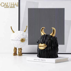 Maison Couture - Tượng Lọ Kẹo L'Object Haas Monsters Touch Dog Canister 17x30-TƯỢNG TRANG TRÍ-CẬU HAI HOME DECOR