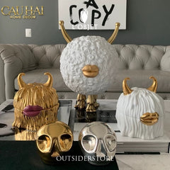 Maison Couture - Tượng Lọ Kẹo L'Object Haas Monsters Touch Dog Canister 17x30-TƯỢNG TRANG TRÍ-CẬU HAI HOME DECOR