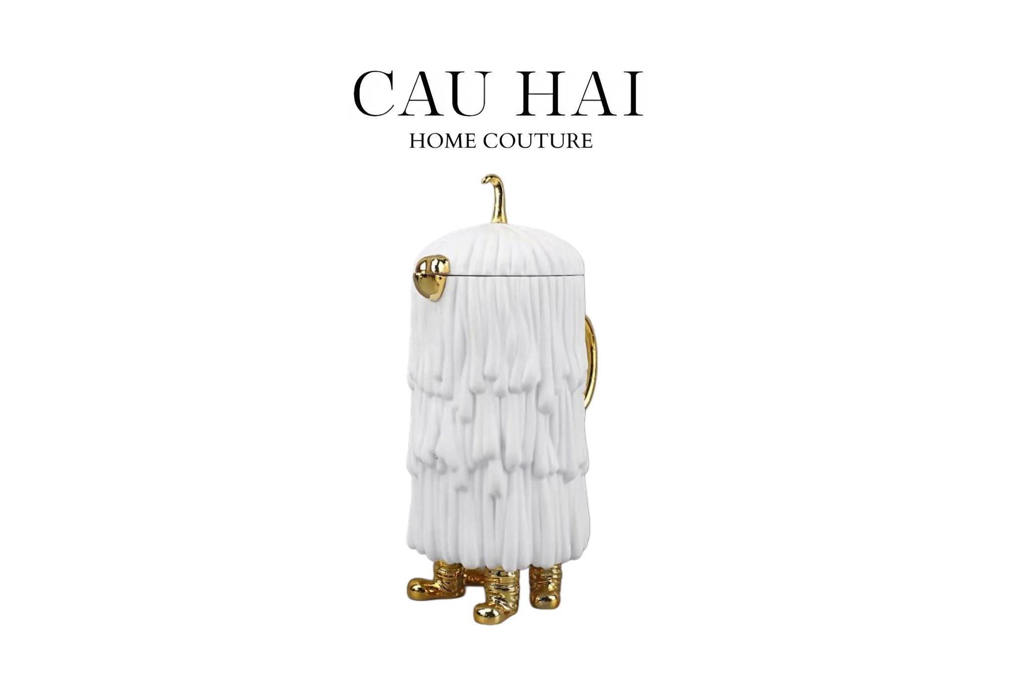 Maison Couture - Tượng Lọ Kẹo L'Object Haas Monsters Touch Dog Canister 17x30-TƯỢNG TRANG TRÍ-CẬU HAI HOME DECOR