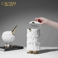 Maison Couture - Tượng Lọ Kẹo L'Object Haas Monsters Touch Dog Canister 17x30-CẬU HAI HOME DECOR