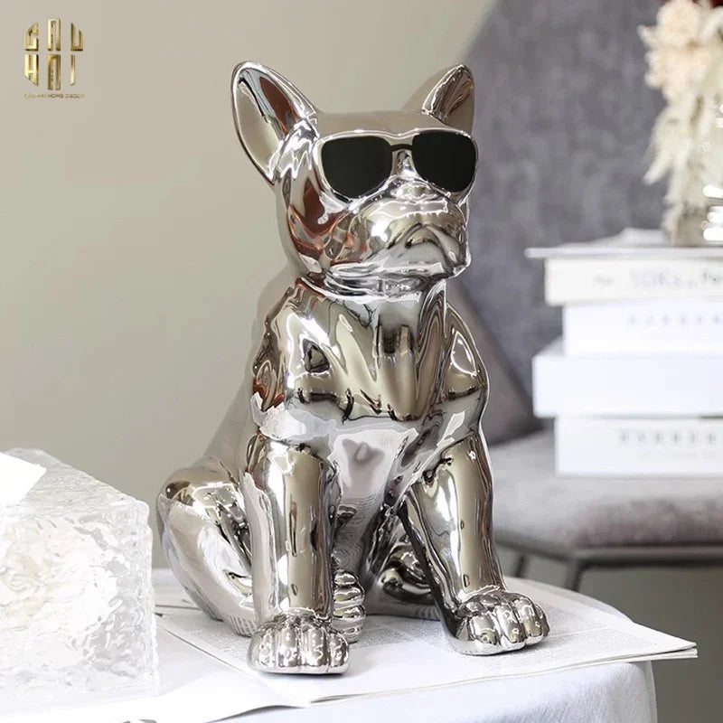 Maison Couture - Tượng Mécanique Métallique Bull-TƯỢNG TRANG TRÍ-CẬU HAI HOME DECOR