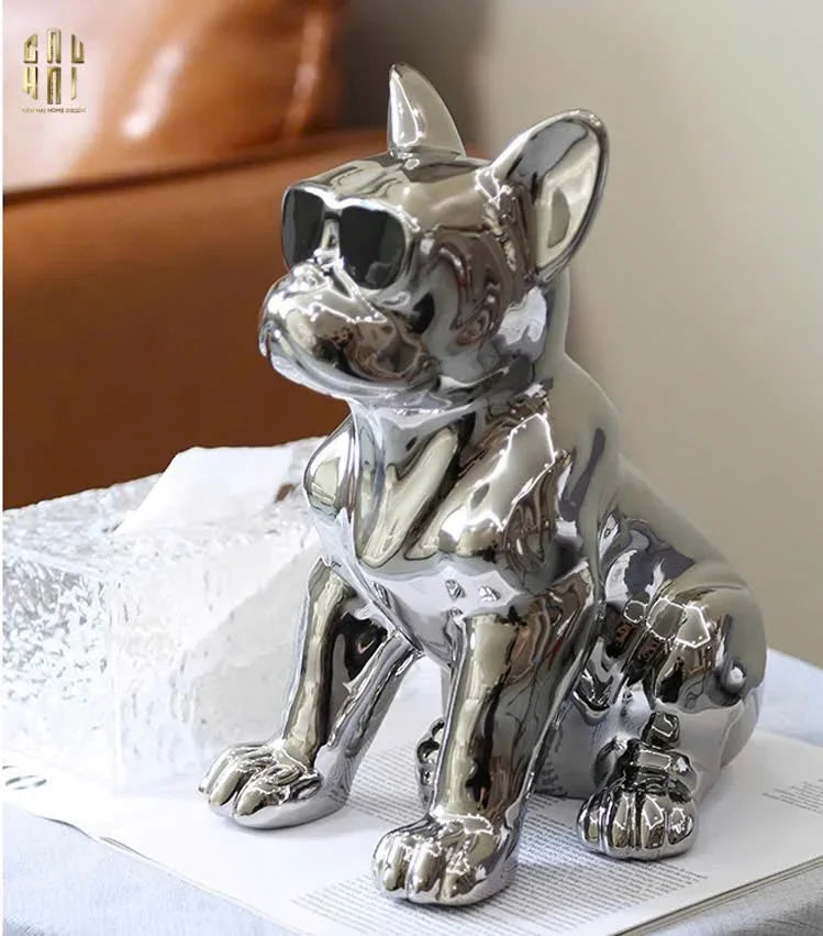 Maison Couture - Tượng Mécanique Métallique Bull-TƯỢNG TRANG TRÍ-CẬU HAI HOME DECOR