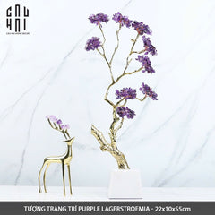 Maison Couture - Tượng Ngựa Bằng Đồng Đá Flotite Green - Brasson Équestre Cheval Émeraude 20x40-TƯỢNG TRANG TRÍ-CẬU HAI HOME DECOR