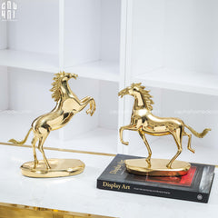 Maison Couture - Tượng Ngựa Đồng Brasson Cheval De Fortune Première H24-TƯỢNG TRANG TRÍ-CẬU HAI HOME DECOR