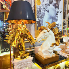 Maison Couture - Tượng Ngựa Kim Mã Cavalliere D'Or H60-TƯỢNG TRANG TRÍ-CẬU HAI HOME DECOR