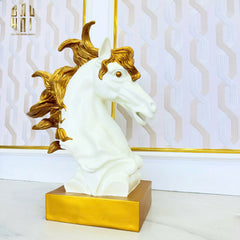 Maison Couture - Tượng Ngựa Kim Mã Cavalliere D'Or H60-TƯỢNG TRANG TRÍ-CẬU HAI HOME DECOR