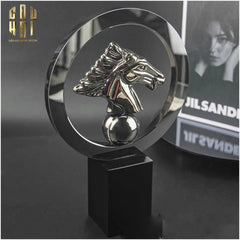 Maison Couture - Tượng Ngựa Pha Lê Horsepower-TƯỢNG TRANG TRÍ-CẬU HAI HOME DECOR