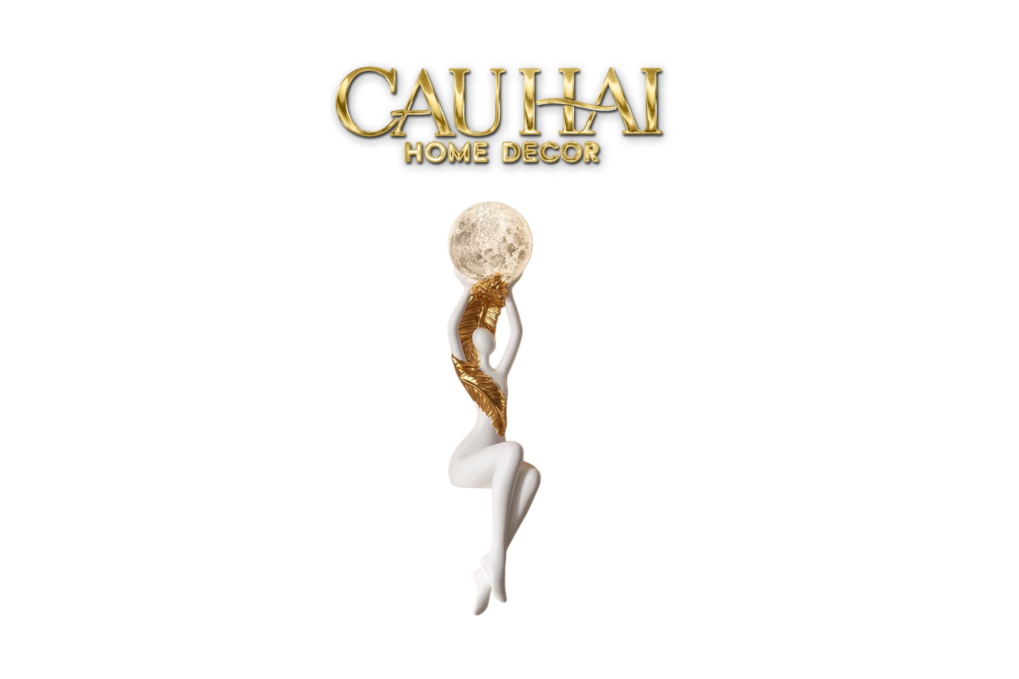 Maison Couture - Tượng Nữ Thần Moonlight Luna Angel Divine Figurine 59Cm-TƯỢNG TRANG TRÍ-CẬU HAI HOME DECOR