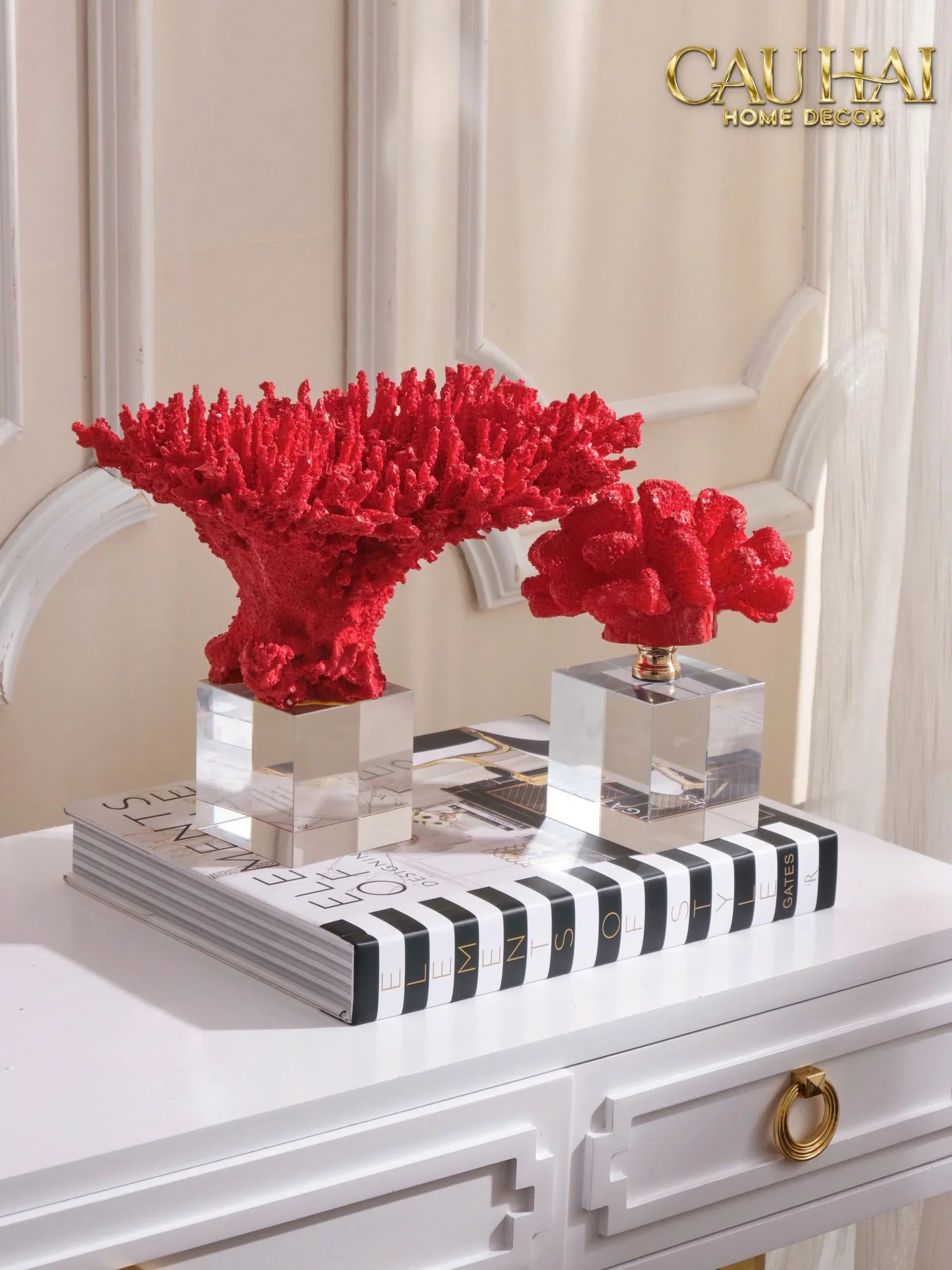 Maison Couture - Tượng San Hô Coral - Flame Fw25-TƯỢNG TRANG TRÍ-CẬU HAI HOME DECOR