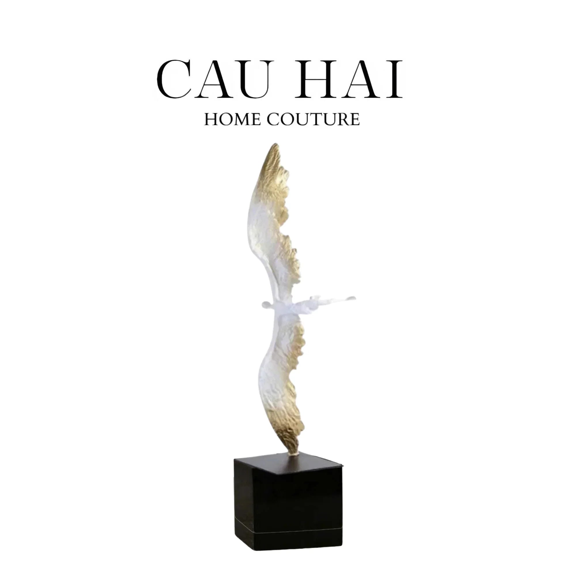 Maison Couture - Tượng Thiên Thần Falling Angel H53-TƯỢNG TRANG TRÍ-CẬU HAI HOME DECOR