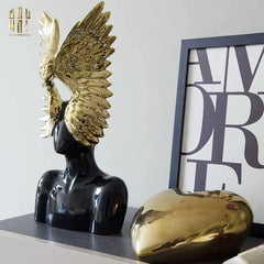 Maison Couture - Tượng Thiên Thần - Shadow And Glory Angel-TƯỢNG TRANG TRÍ-CẬU HAI HOME DECOR