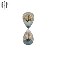 Maison Couture - Tượng Trang Trí Đồng Hồ Cát Thuỷ Tinh Ngũ Sắc Crystal Grande Curves HourGlass 14x44-CẬU HAI HOME DECOR