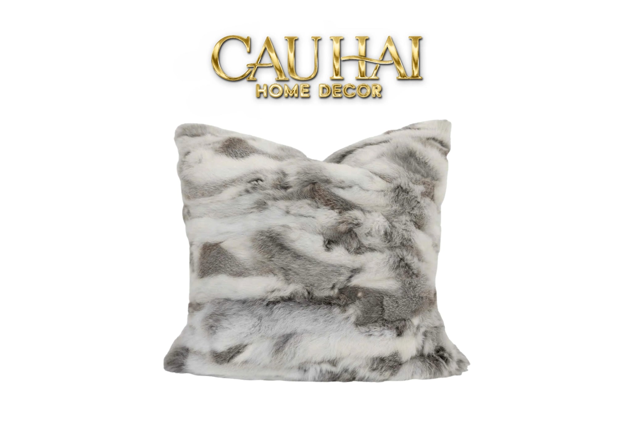 Maison Couture - Vỏ Gối Lông Le Lapin De Neige 45-VỎ GỐI-CẬU HAI HOME DECOR
