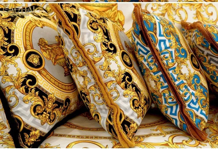 Maison Couture - Vỏ Gối Nhung Chenille V Class Medusa . La Coupe Des Dieux - Prestige Gala 45-VỎ GỐI-CẬU HAI HOME DECOR