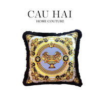 Maison Couture - Vỏ Gối Nhung Chenille V Class Medusa . La Coupe Des Dieux - Prestige Gala 45-VỎ GỐI-CẬU HAI HOME DECOR