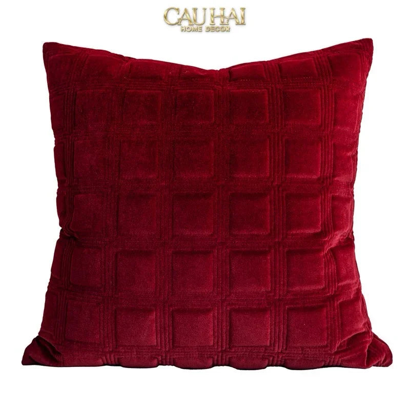 Maison Couture - Vỏ Gối Nhung Lux Velvet Crimson Peak 45-VỎ GỐI-CẬU HAI HOME DECOR