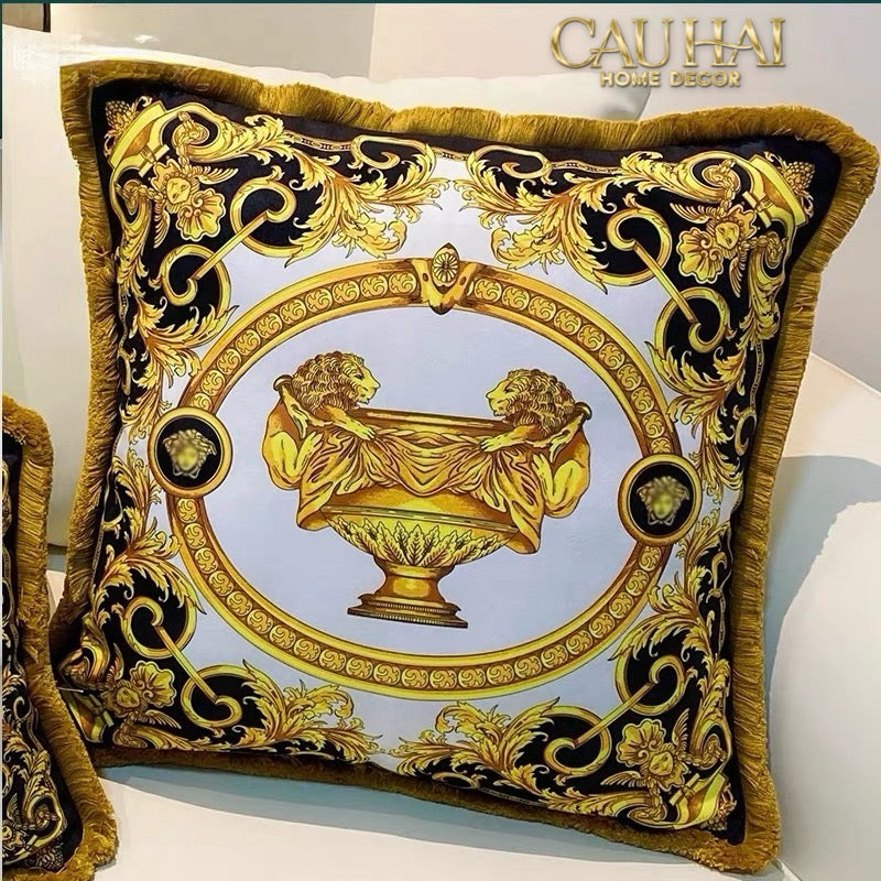 Maison Couture - Vỏ Gối V Class La Coupe Des Dieux Grand Cushion 50-VỎ GỐI SOFA-CẬU HAI HOME DECOR-CẬU HAI HOME DECOR