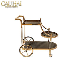 Maison Couture - Xe Đẩy Quầy Bar Grand Marquis Lusso Bar Cart Trolley 40x90x90-CẬU HAI HOME DECOR