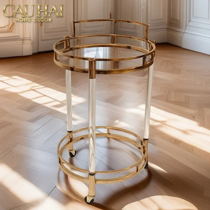 Maison Couture - Xe Đẩy Quầy Bar Royale Oracle Lusso Bar Cart 50x50x90-XE ĐẨY BAR-CẬU HAI HOME DECOR-CẬU HAI HOME DECOR