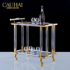 Maison Couture - Xe Quầy Bar Lucent Royal Trolley-CẬU HAI HOME DECOR