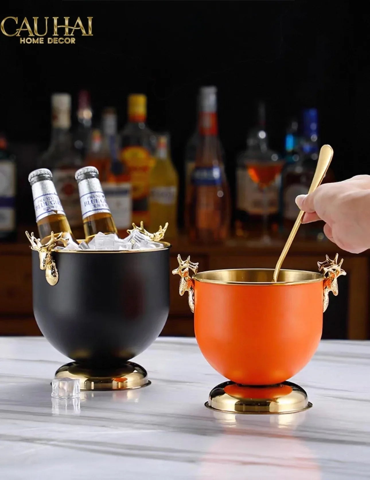 Maison Couture - Xô Đá Phantom Roar Ice Bucket 2L 15x22-XÔ ĐÁ-CẬU HAI HOME DECOR