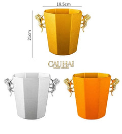 Maison Couture - Xô Đá Sư Tử Bằng Đồng - Brasson Lion Sauvage Ice Bucket 14x18.5x21 4.5L-XÔ ĐÁ-CẬU HAI HOME DECOR