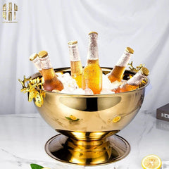 Maison Couture - Xô Đá Ướp Lạnh Grande Golden Elk Ice Bucket 10L 39x47x32-XÔ ĐÁ-CẬU HAI HOME DECOR